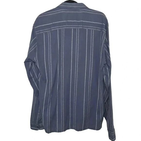 NWOT Hollister Men’s Long Sleeve Button Down Shirt Blue Size XL - Picture 2 of 7